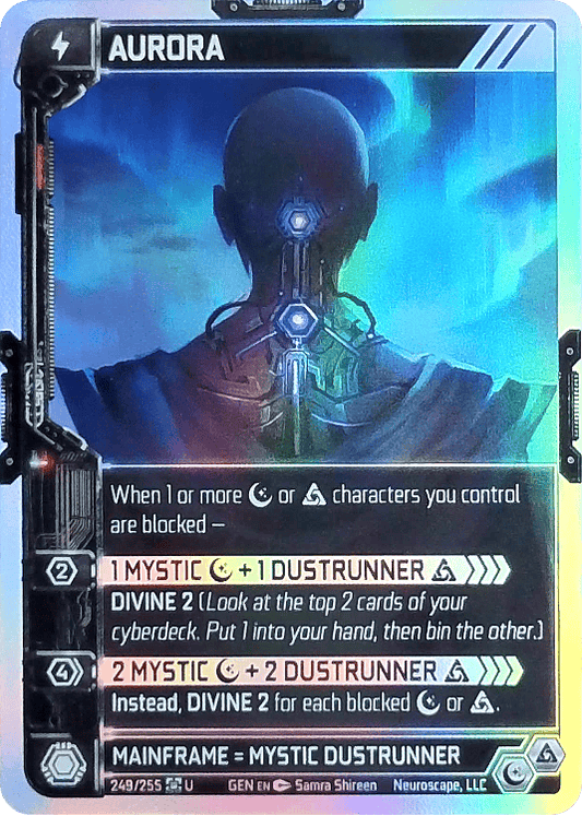 Neuroscape TCG - Aurora GEN-249 Foil