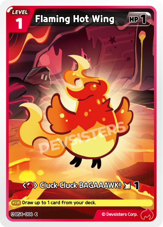 CookieRun TCG - Flaming Hot Wing [BS4-006 C]