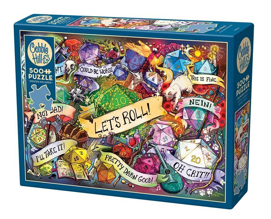 Cobble Hill - Let's Roll! Puzzle | 500 Piece
