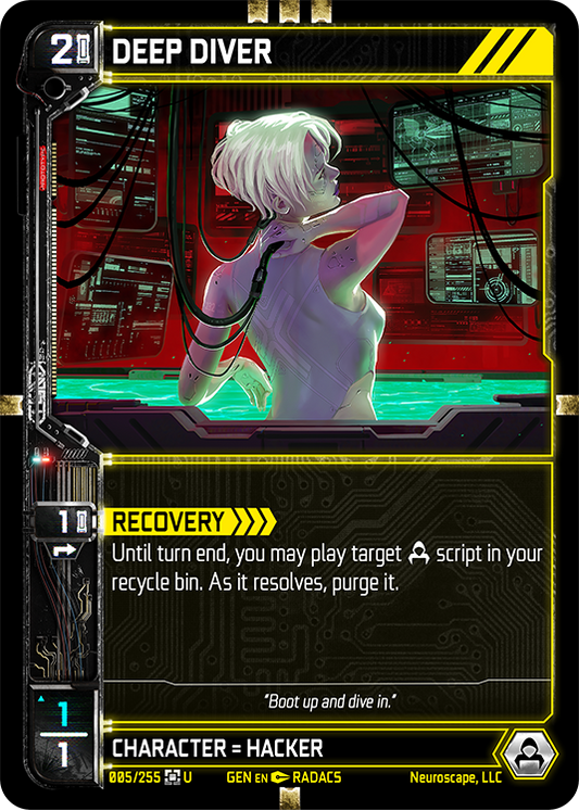 Neuroscape TCG - Deep Diver GEN-005