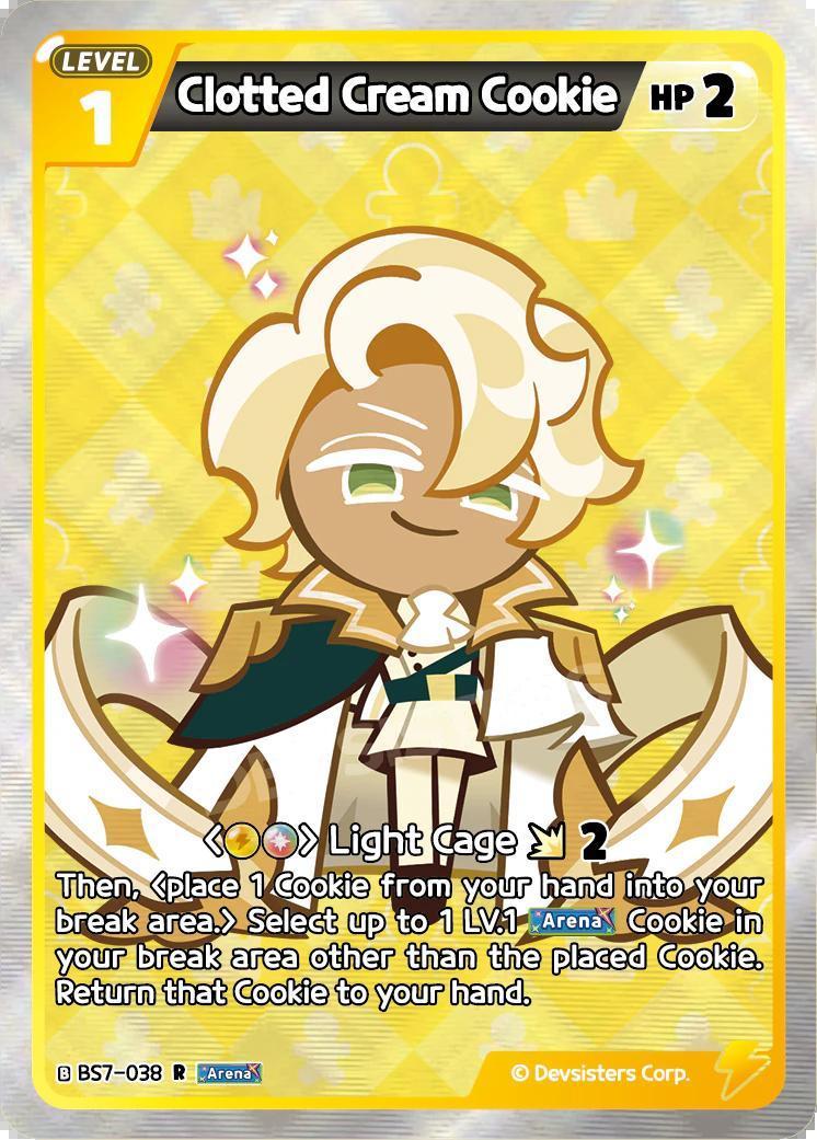 CookieRun TCG - Clotted Cream Cookie [BS7-038 R]