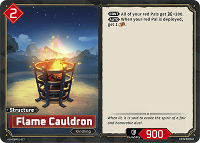 Palworld TCG - Flame Cauldron [EBP01-017U]