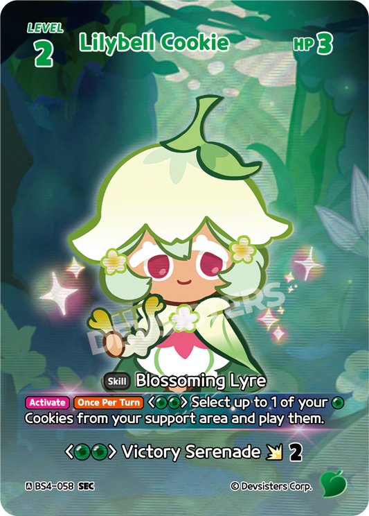 CookieRun TCG - Lilybell Cookie [BS4-058 SEC]