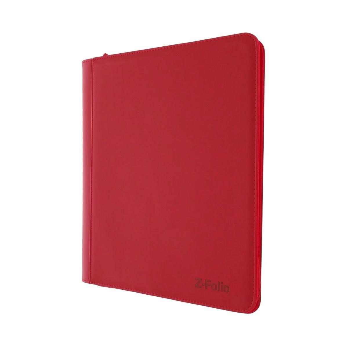 BCW - Z-Folio 9-Pocket LX Album: Toploaders, Red