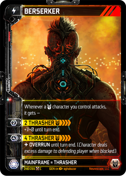 Neuroscape TCG - Berserker GEN-246