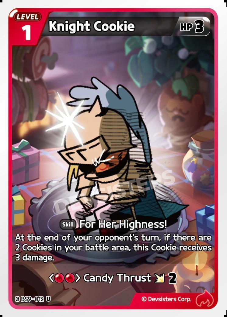 CookieRun TCG - Knight Cookie [BS9-012 U]
