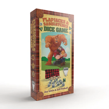 Flapjacks & Sasquatches Dice Game - The Feisty Goblin Gamehouse -