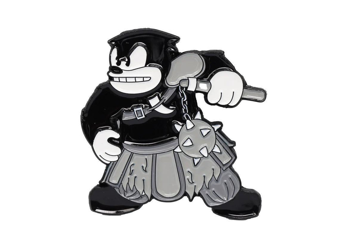Foam Brain Games - Dice Boat Willie: Barbarian (Enamel Pin) - The Feisty Goblin Gamehouse -