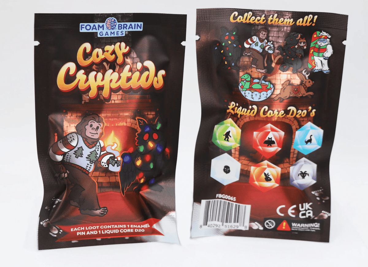 Foam Brain Games - Mystery Loot: Cozy Cryptids - The Feisty Goblin Gamehouse -