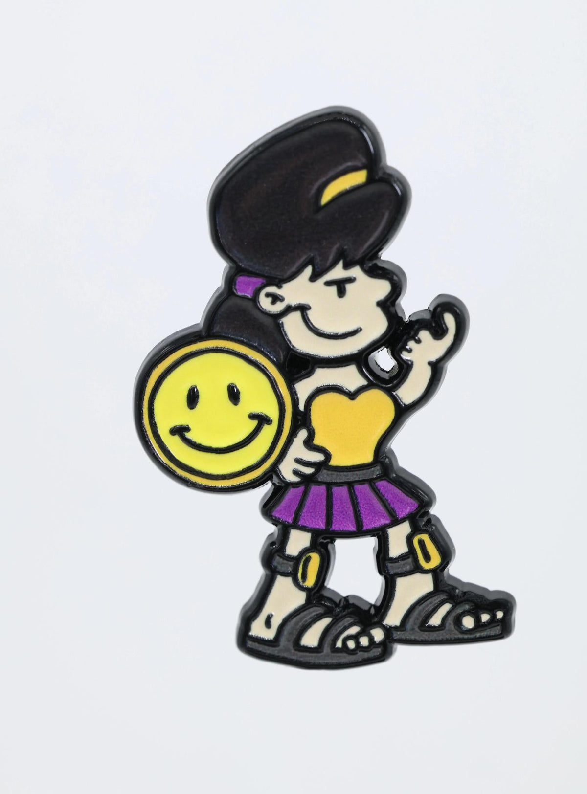 Foam Brain - Munchkin: Kneepads of Allure Enamel Pin - The Feisty Goblin Gamehouse -