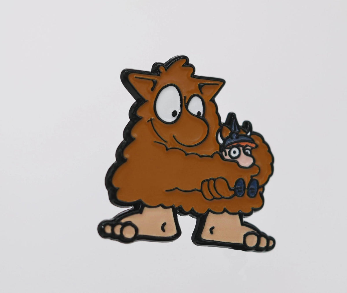 Foam Brain - Munchkin: Potion of Friendship Enamel Pin - The Feisty Goblin Gamehouse -