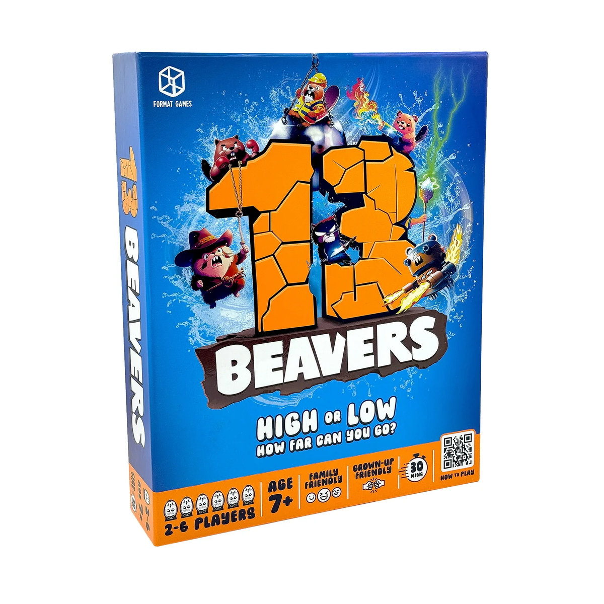 Format Games - 13 Beavers - The Feisty Goblin Gamehouse -