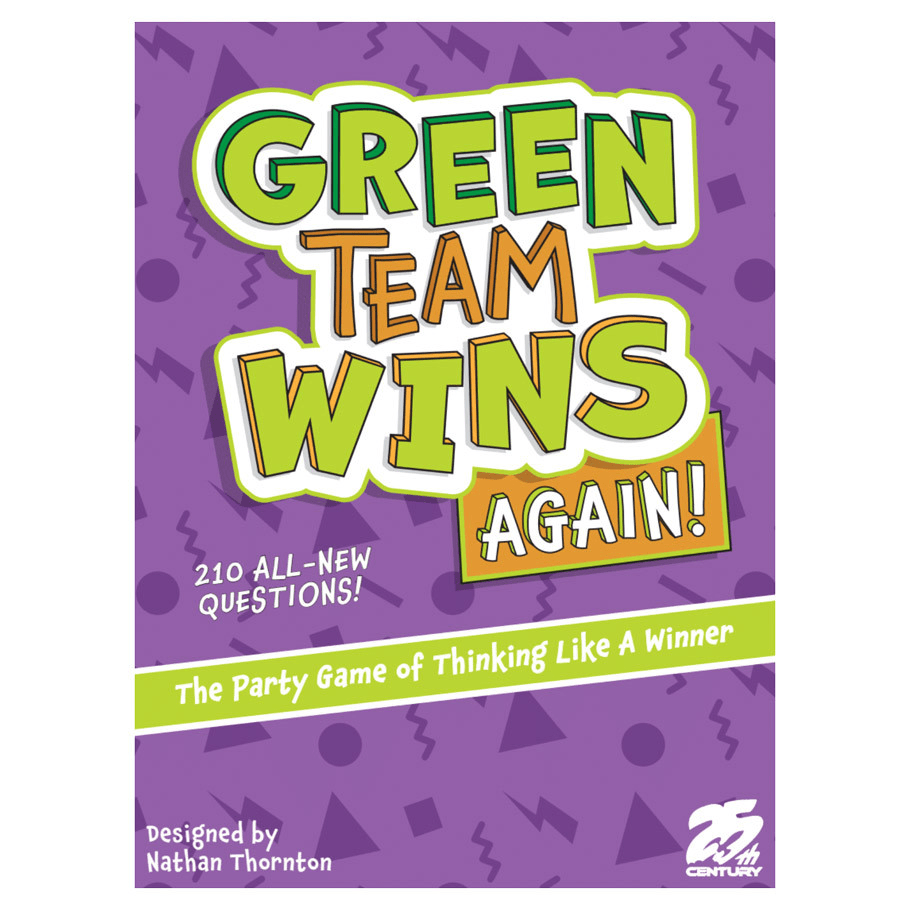 Green Team Wins Again - The Feisty Goblin Gamehouse -