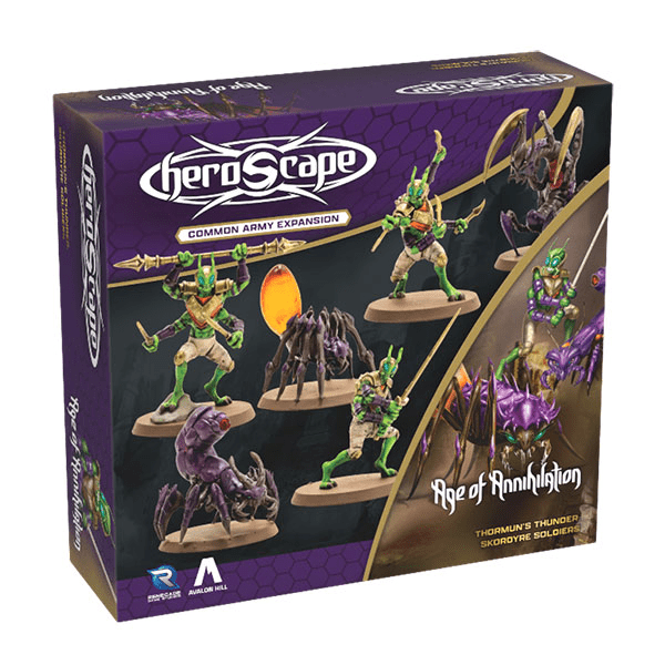 Heroscape: Army Expansion- Skordyre Soldiers - The Feisty Goblin Gamehouse -