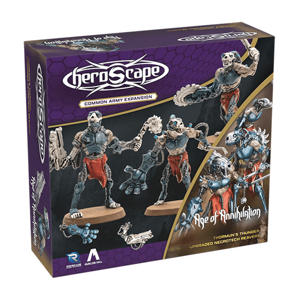 Heroscape: Army Expansion- Upgraded Necrotech Reavers - The Feisty Goblin Gamehouse -