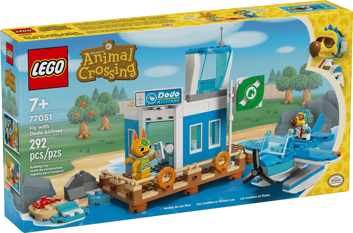 LEGO® Animal Crossing Fly with Dodo Airlines Airport | 77051 - The Feisty Goblin Gamehouse -