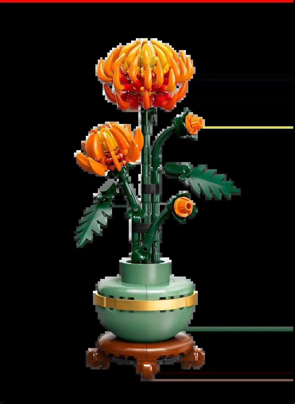 LEGO® Botanicals Chrysanthemum | 10368 - The Feisty Goblin Gamehouse -