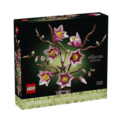 LEGO® Botanicals Magnolia Branches | 11510 - The Feisty Goblin Gamehouse -
