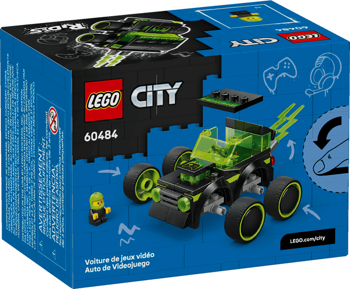 LEGO® City Brick Rides – Gaming Race Car | 60484 - The Feisty Goblin Gamehouse -