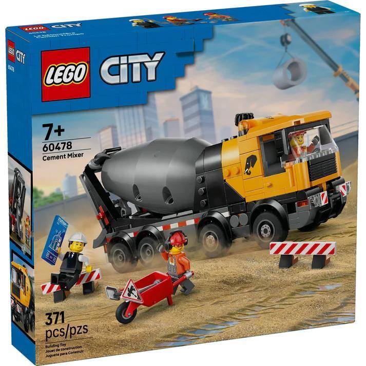 LEGO® City Great Vehicles Cement Mixer | 60478 - The Feisty Goblin Gamehouse -
