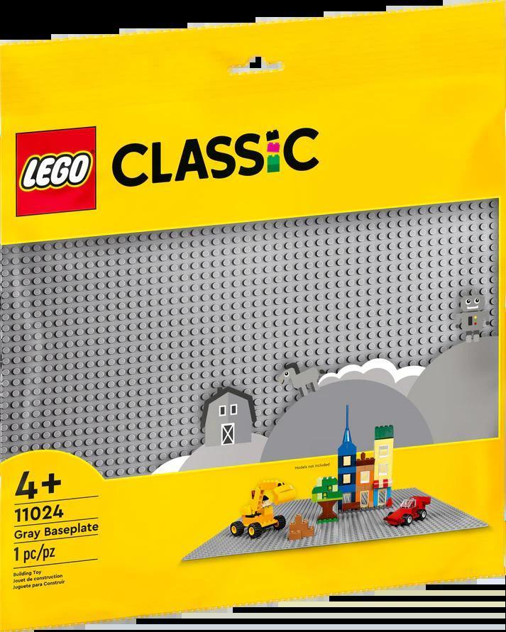 LEGO® Classic Gray Baseplate | 11024 - The Feisty Goblin Gamehouse -