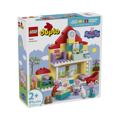 LEGO® DUPLO Peppa Pig Family House | 10467 - The Feisty Goblin Gamehouse -