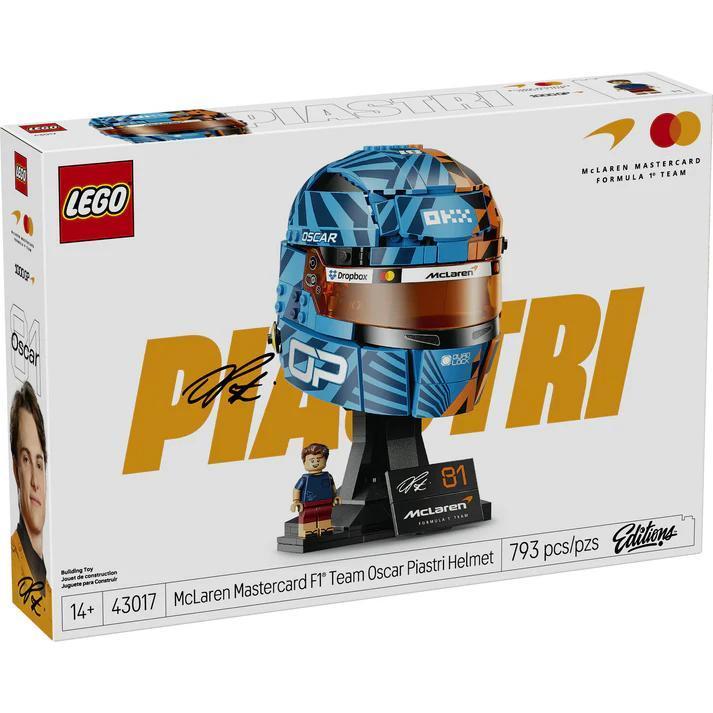 LEGO® Editions Formula 1 Editions McLaren Mastercard F1® Team Oscar Piastri Helmet | 43017 - The Feisty Goblin Gamehouse -