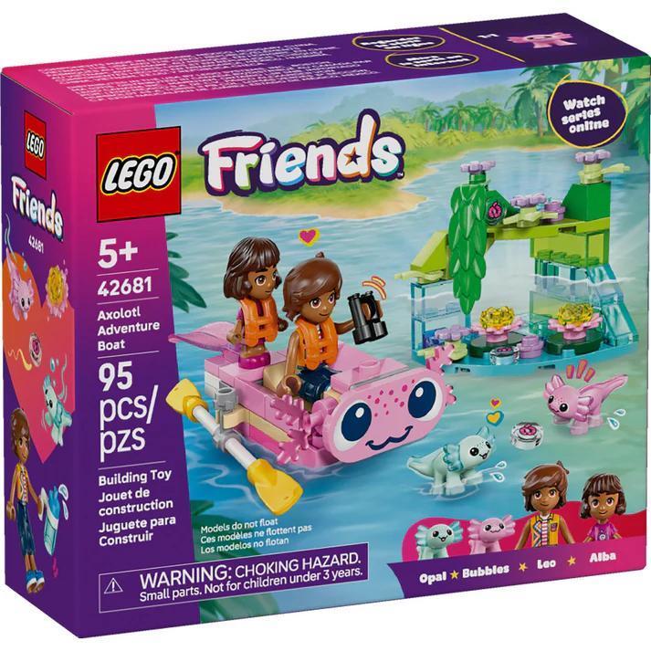 LEGO® Friends Axolotl Adventure Boat | 42681 - The Feisty Goblin Gamehouse -