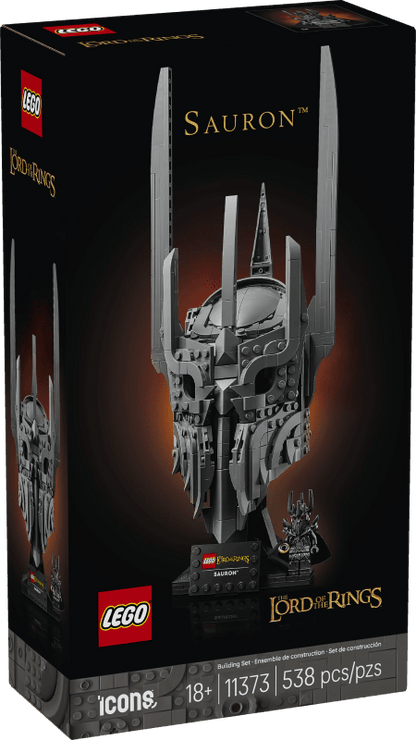 LEGO® Icons The Lord of the Rings: Sauron's Helmet | 11373 - The Feisty Goblin Gamehouse -