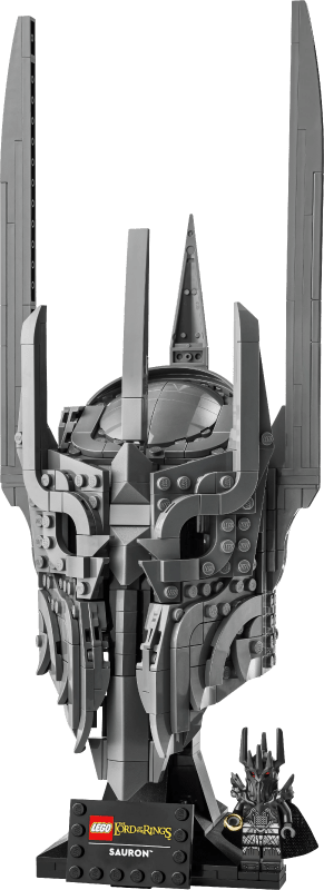 LEGO® Icons The Lord of the Rings: Sauron's Helmet | 11373 - The Feisty Goblin Gamehouse -