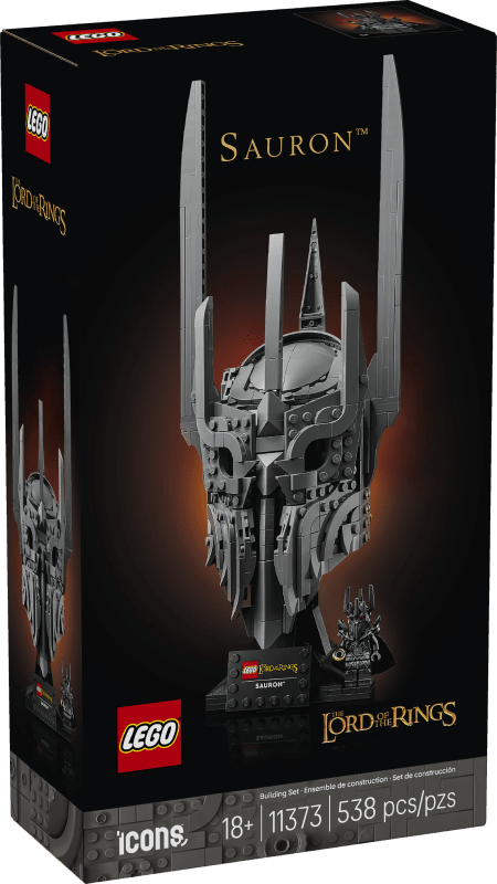 LEGO® Icons The Lord of the Rings: Sauron's Helmet | 11373 - The Feisty Goblin Gamehouse -
