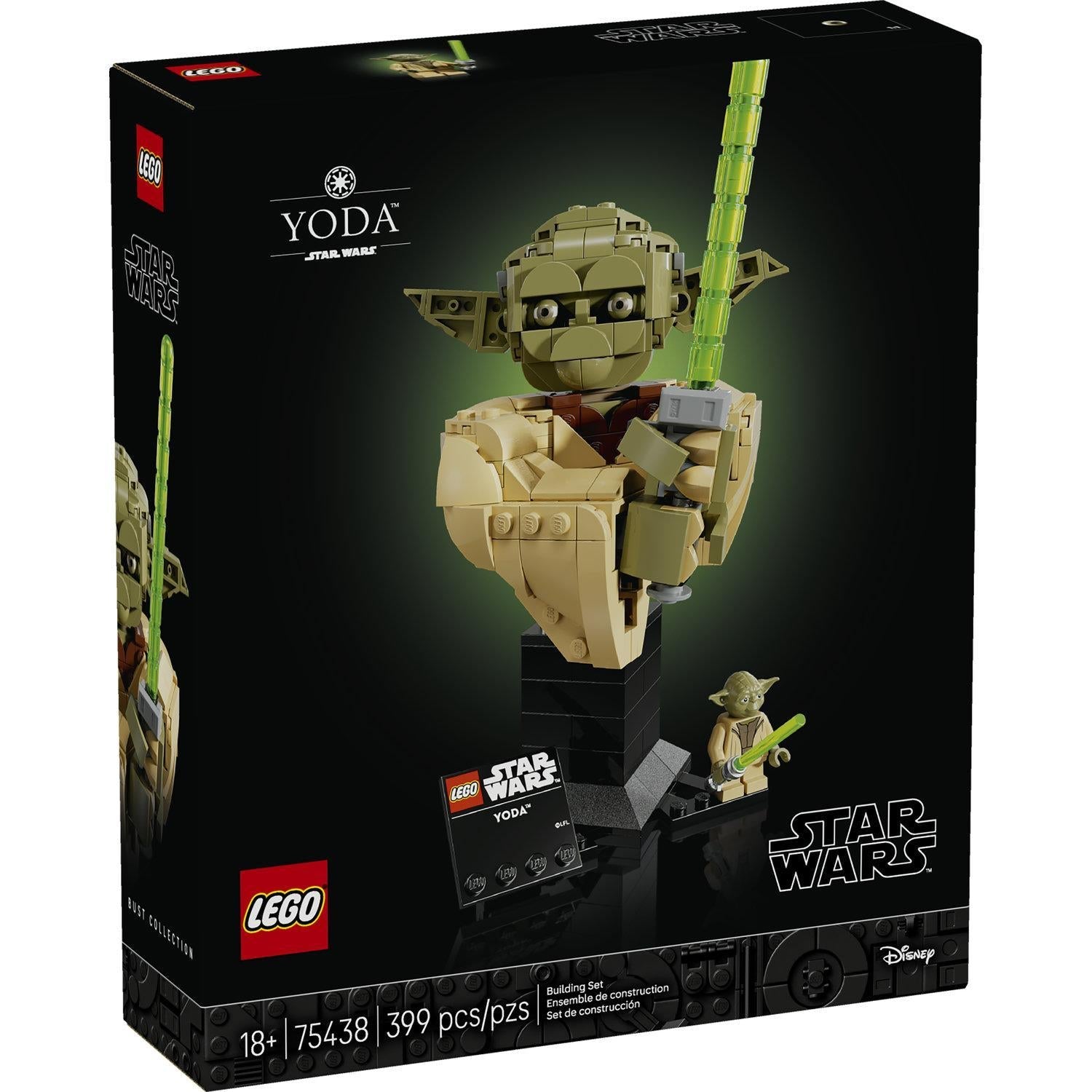 LEGO® Star Wars TM Yoda™ Bust | 75438 - The Feisty Goblin Gamehouse -