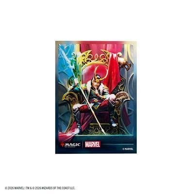 Magic: The Gathering | Marvel Super Heroes Premium Art Sleeves - Loki/Doctor Doom - The Feisty Goblin Gamehouse -