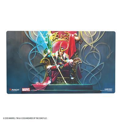 Magic: The Gathering | Marvel Super Heroes Prime Playmat - Loki Laufeyson - The Feisty Goblin Gamehouse -