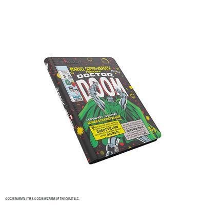 Magic: The Gathering | Marvel Super Heroes Zip-Up Album 18-Pocket - Doctor Doom/Spider-Man - The Feisty Goblin Gamehouse -