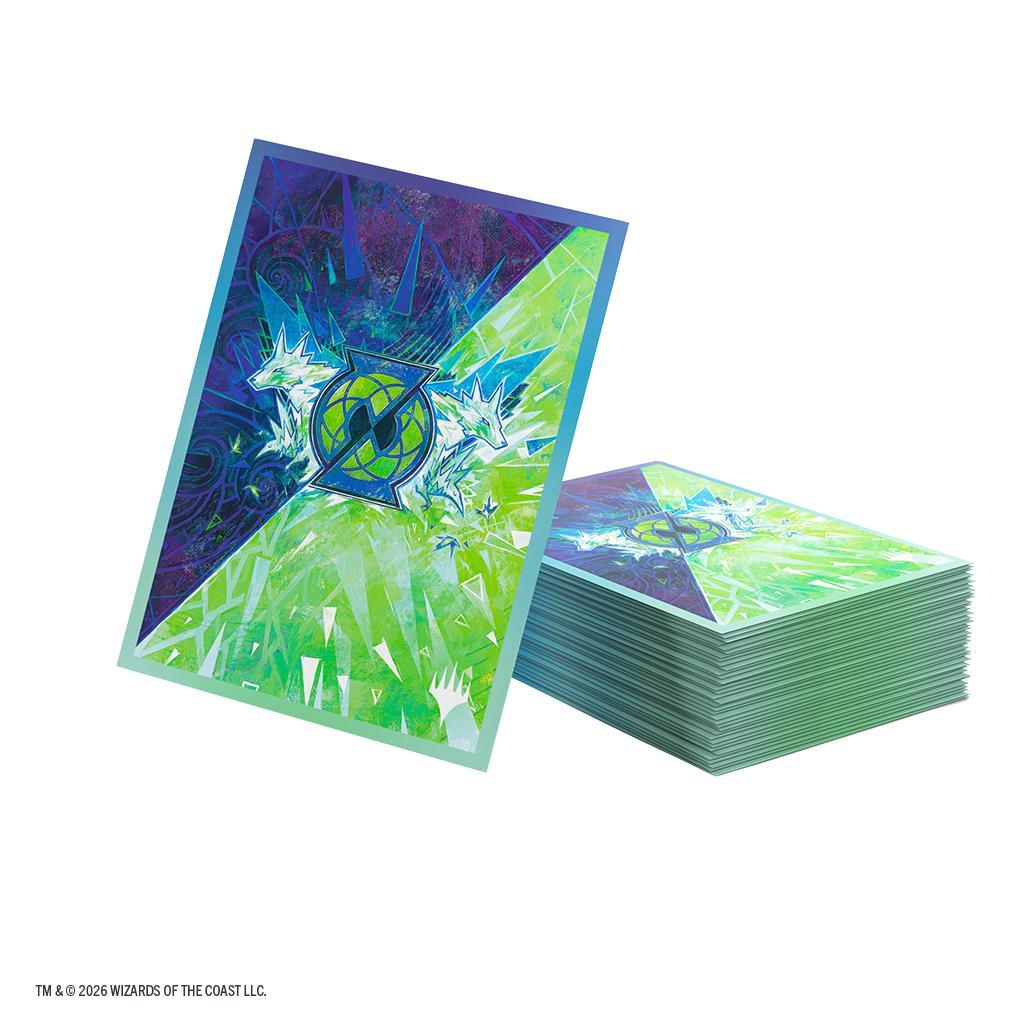 Magic: The Gathering | Secrets of Strixhaven Premium Art Sleeves - Quandrix - The Feisty Goblin Gamehouse -