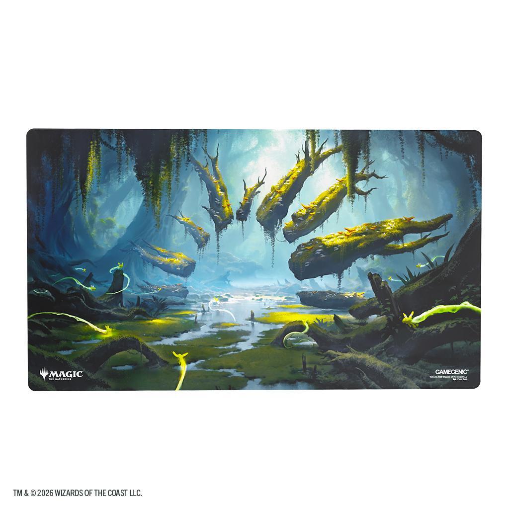Magic: The Gathering | Secrets of Strixhaven Prime Playmat - Deathcap Glade - The Feisty Goblin Gamehouse -