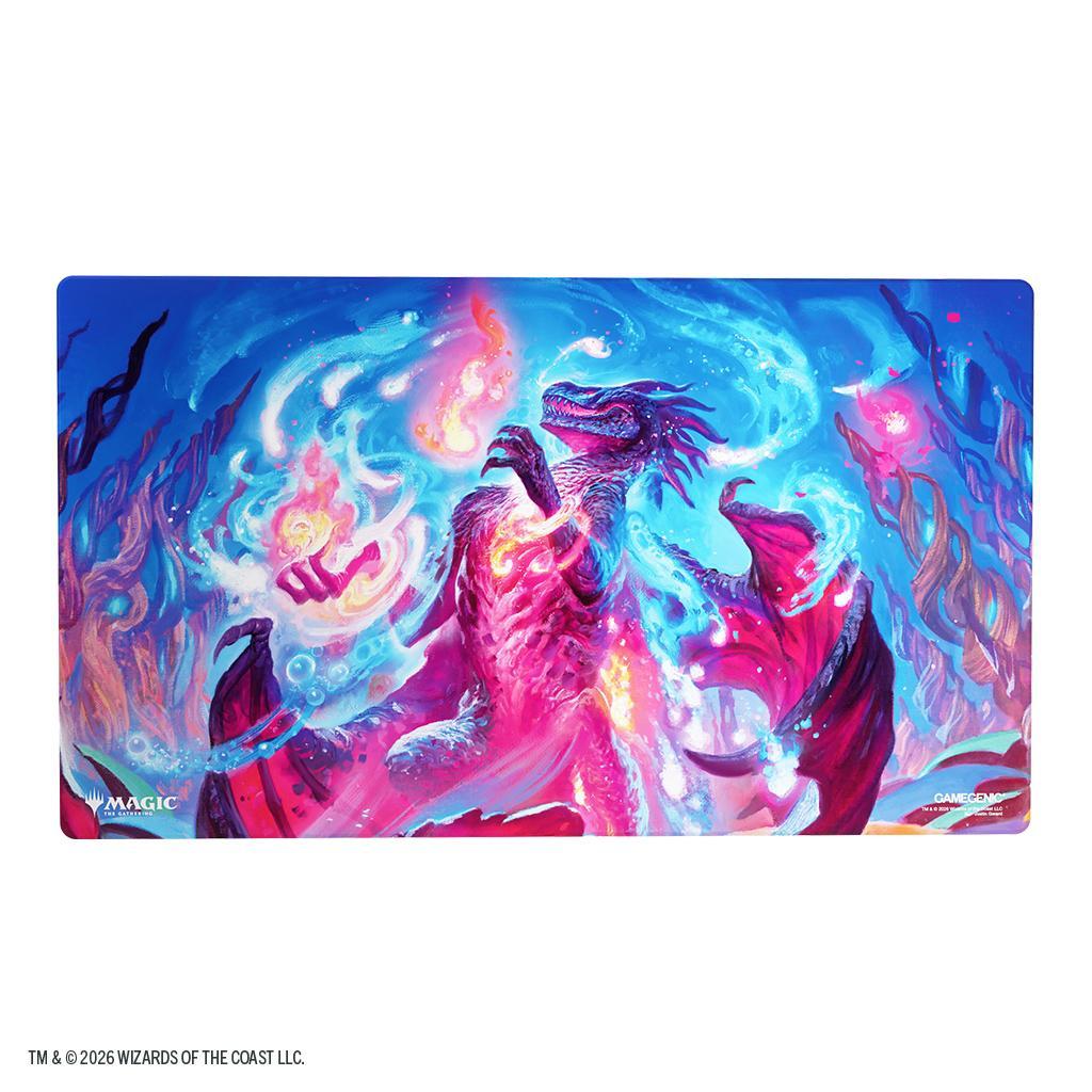 Magic: The Gathering | Secrets of Strixhaven Shiny Playmat - Prismari, the Inspiration - The Feisty Goblin Gamehouse -