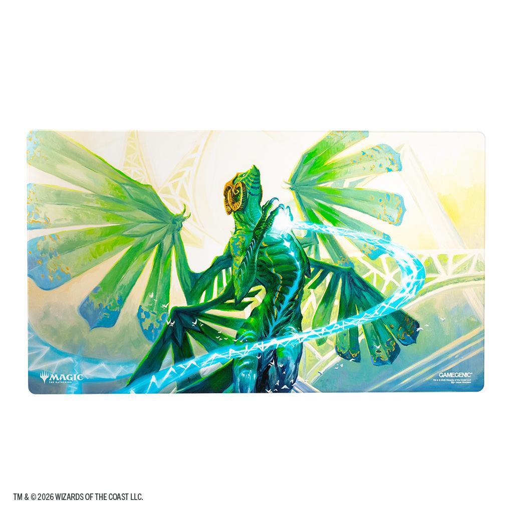 Magic: The Gathering | Secrets of Strixhaven Shiny Playmat - Quandrix, the Proof - The Feisty Goblin Gamehouse -