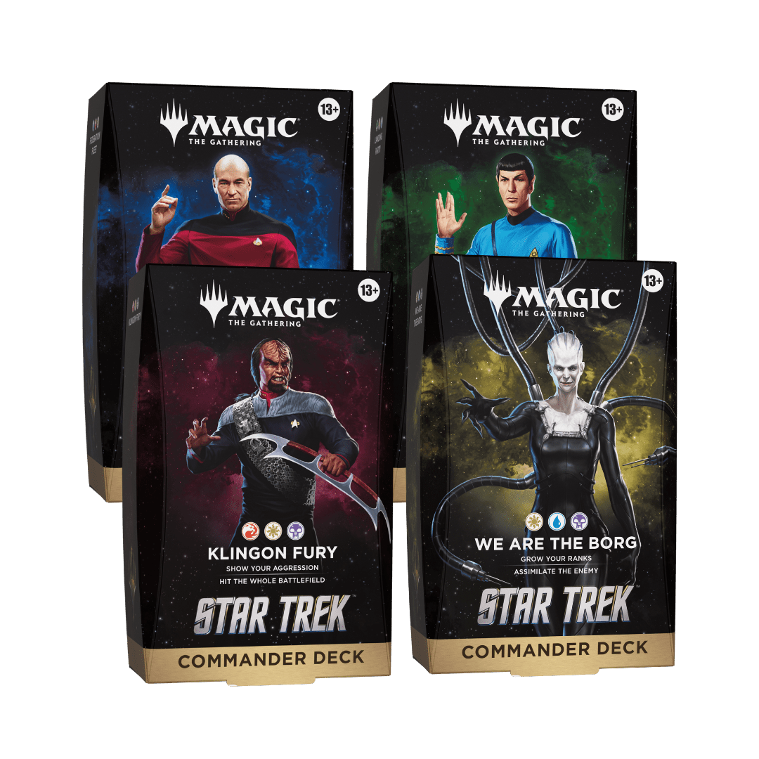 Magic: The Gathering® | Star Trek™ Commander Decks - The Feisty Goblin Gamehouse -