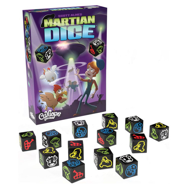 Martian Dice - The Feisty Goblin Gamehouse -