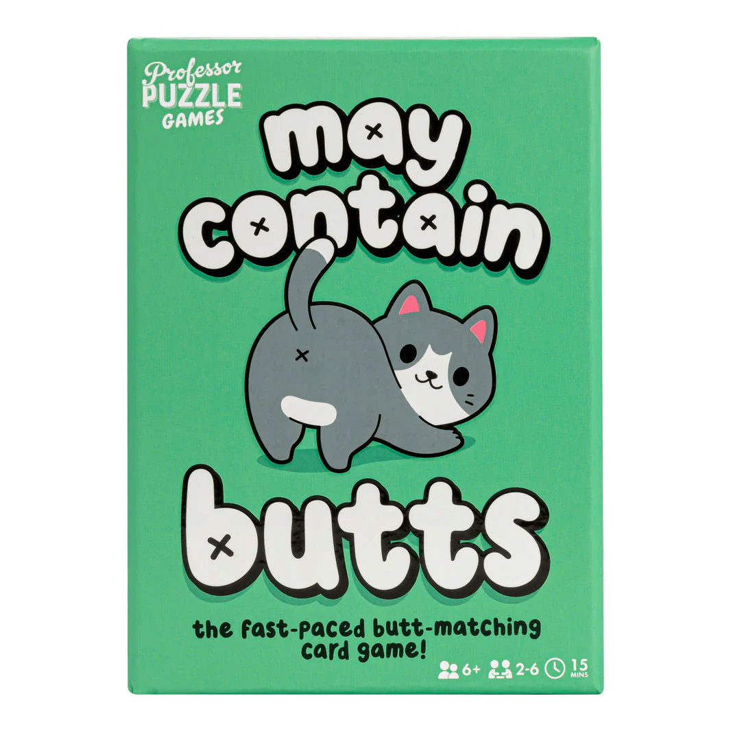May Contain Butts Game (Professor Puzzle) - The Feisty Goblin Gamehouse -