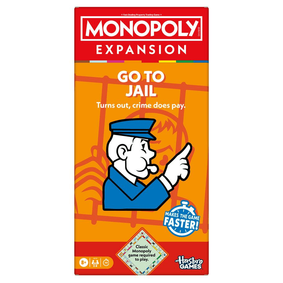 Monopoly: Go to Jail Expansion - The Feisty Goblin Gamehouse -