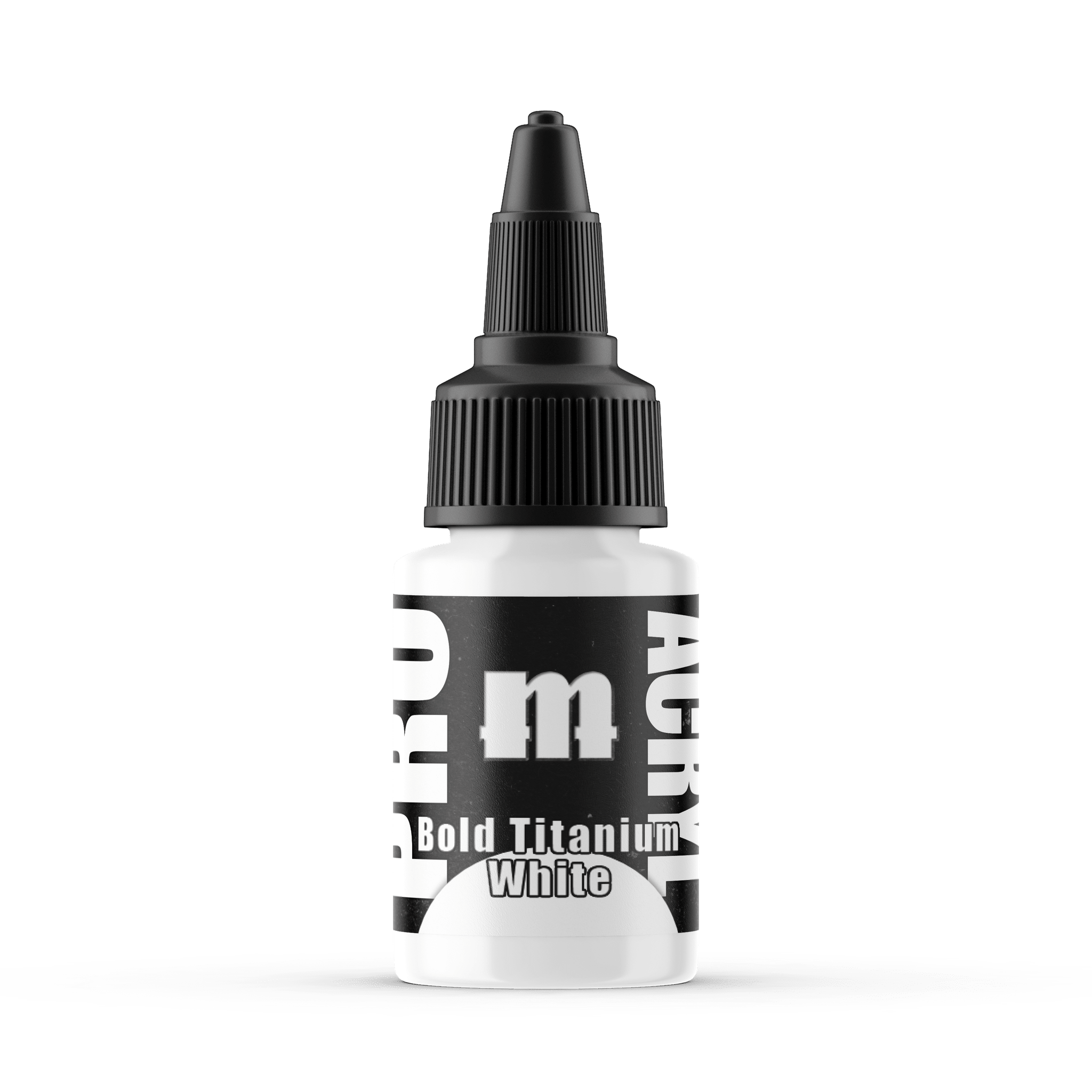 Monument Hobbies - 001-Pro Acryl Bold Titanium White - The Feisty Goblin Gamehouse -