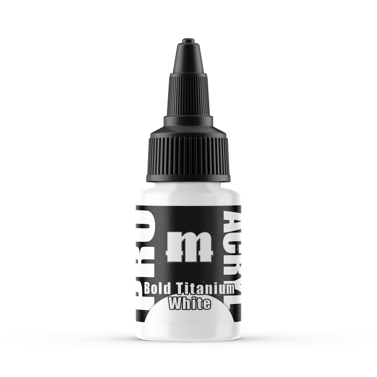 Monument Hobbies - 001-Pro Acryl Bold Titanium White - The Feisty Goblin Gamehouse -