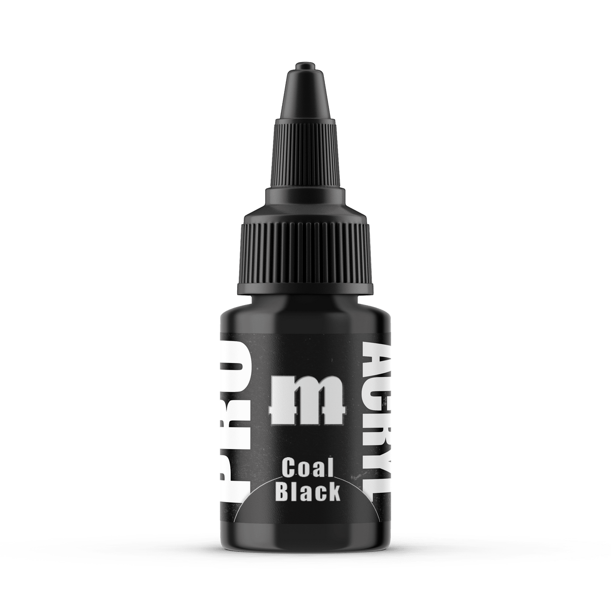 Monument Hobbies - 002-Pro Acryl Coal Black - The Feisty Goblin Gamehouse -