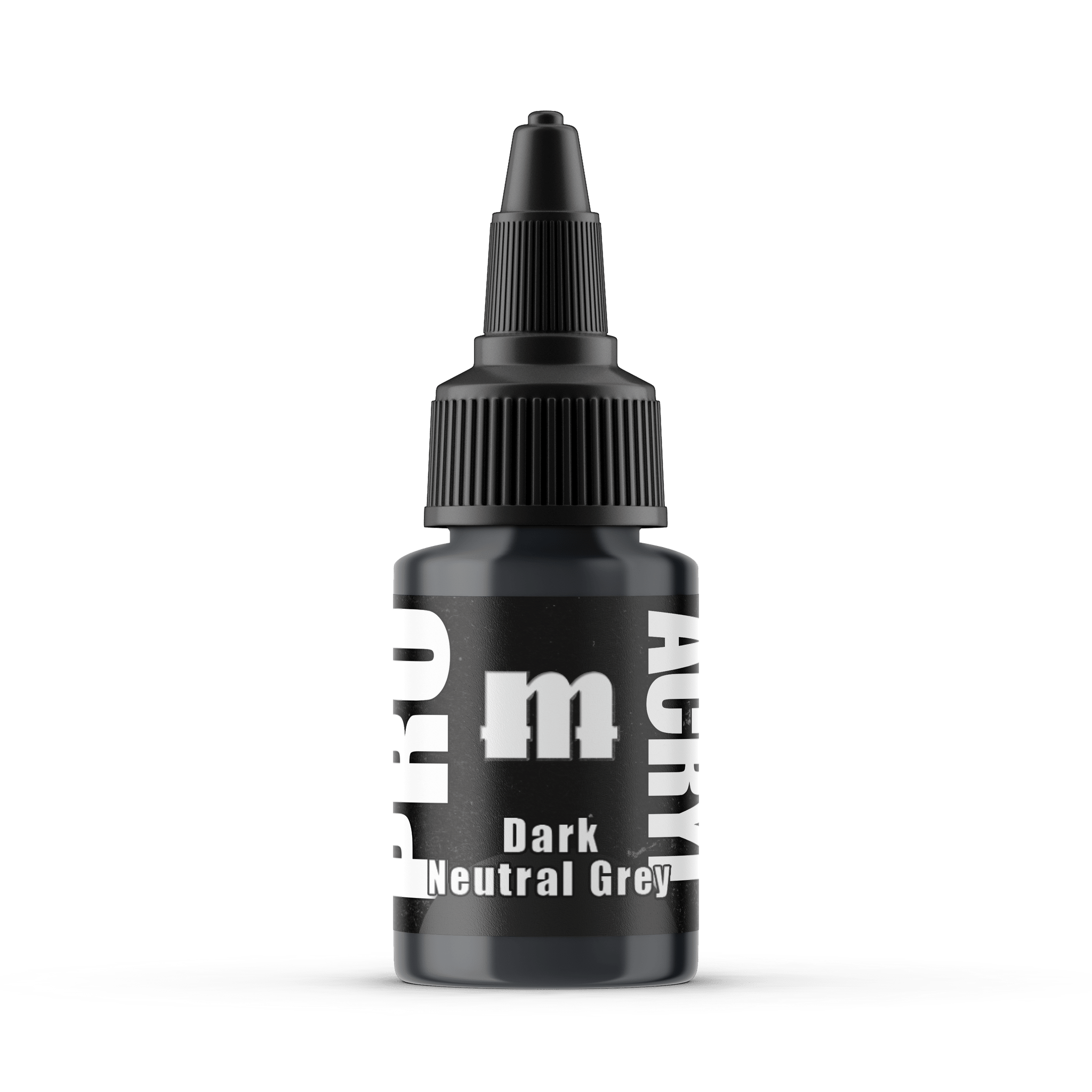 Monument Hobbies - 044-Pro Acryl Dark Neutral Grey - The Feisty Goblin Gamehouse -