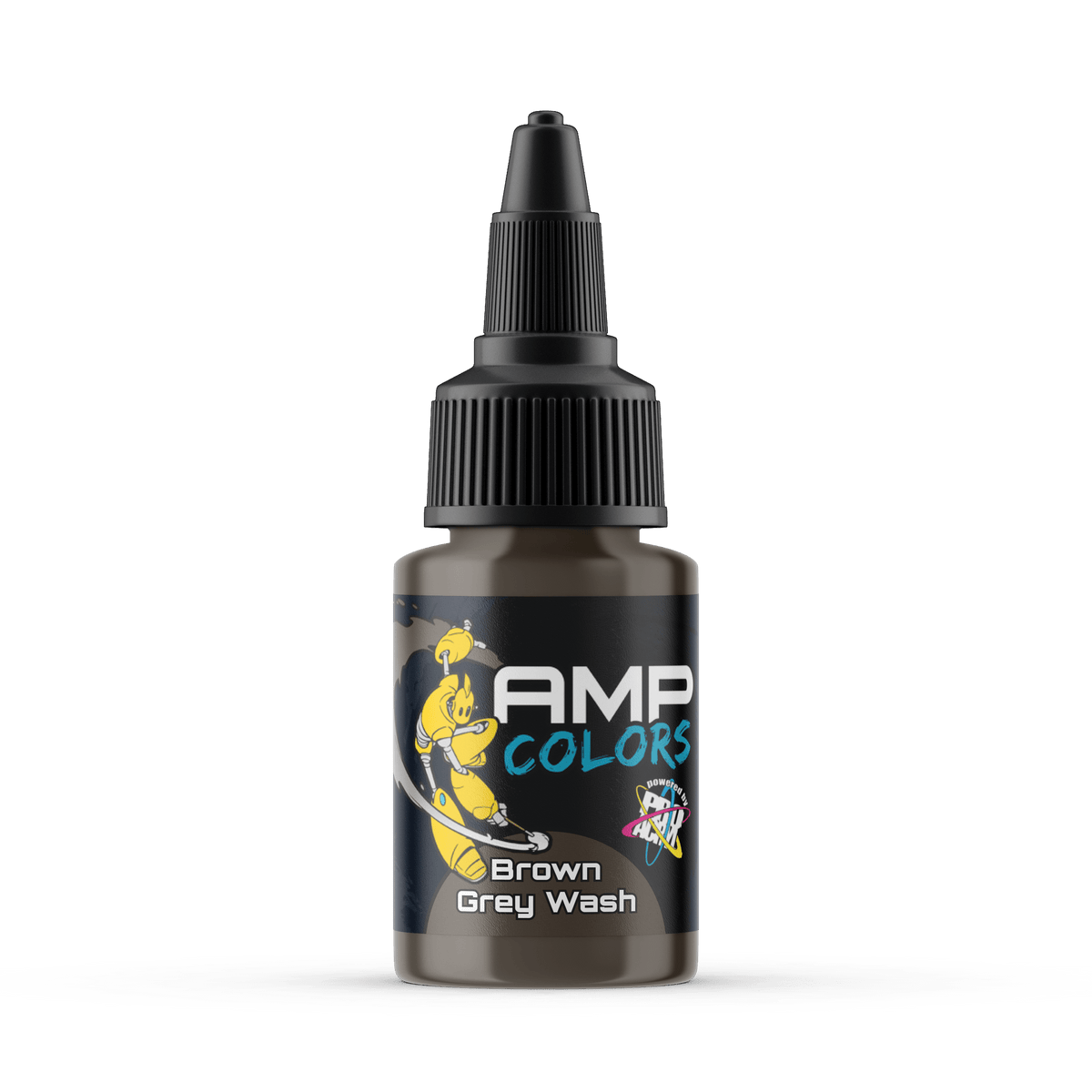 Monument Hobbies - AMP Colors - Brown Grey Wash - The Feisty Goblin Gamehouse -