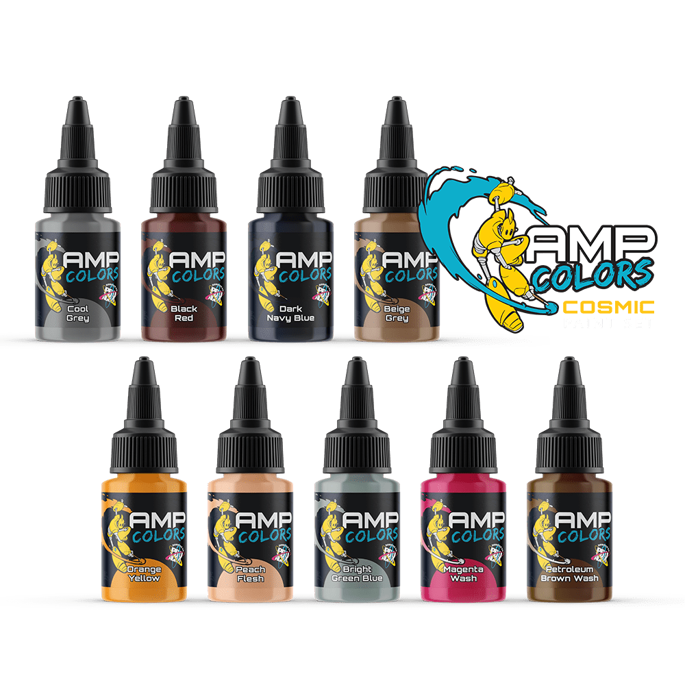 Monument Hobbies - AMP Colors Cosmic Paint Set 1 - The Feisty Goblin Gamehouse -
