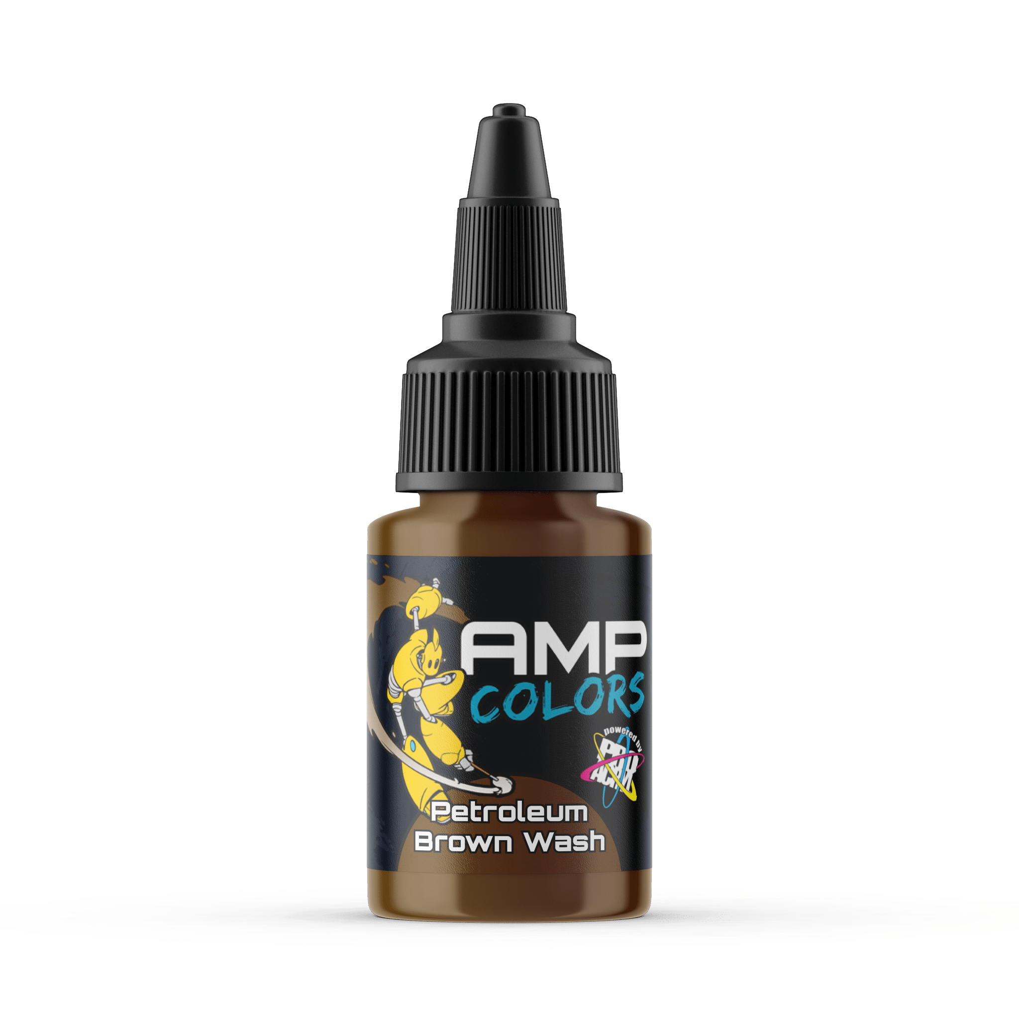 Monument Hobbies - AMP Colors - Petroleum Brown Wash - The Feisty Goblin Gamehouse -